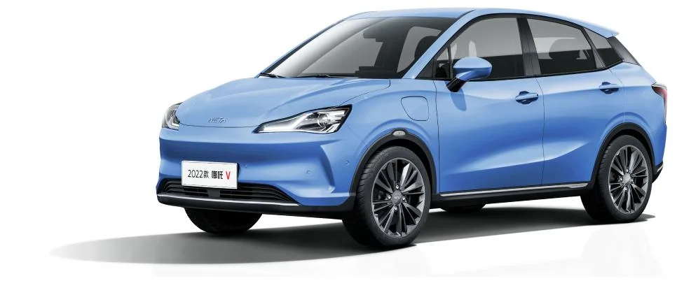 New EV SUV Pure Electric Car Neta V 2022 Tide 300km Ternary Lithium in Stock Nezha V with Battery Preheat