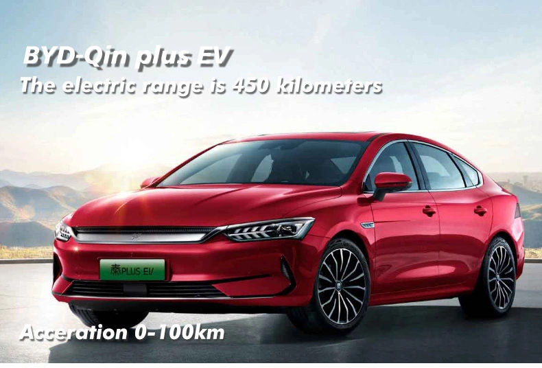 China Byd Qin Plus EV New Energy Vehicle Used Car Hot Sale Sedan